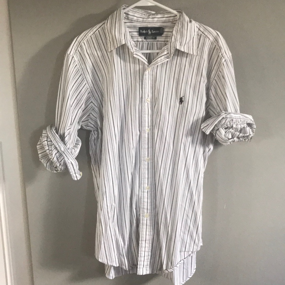 Striped Button Down